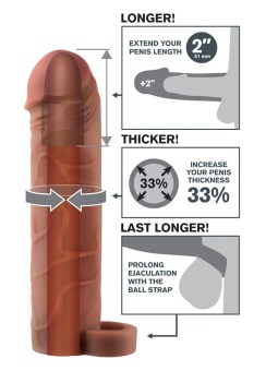 GUAINA FALLICA FANTASY XTENSIONS "PERFECT 2"