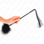 KINK - FRUSTA IN SILICONE CON PIUME PER SOLLETICO 47 CM - immagine 5