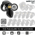 ADDICTED TOYS BLOCCATO - GABBIA PER PENE PROFONDA DI CASTIT? 7,5 CM - immagine 7
