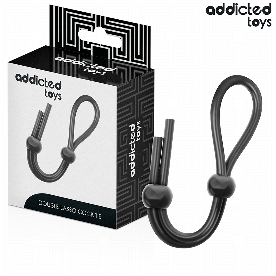 img_209006_476dac23150a3c3b8aa243ff765d92e4_1.png ADDICTED TOYS - CORDA IN SILICONE PER IL PENE A DOPPIO ANELLO - immagine 1